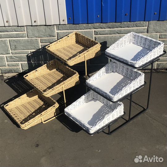 Плетеные корзины для хранения