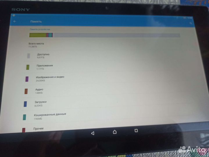 Планшет sony xperia tablet z