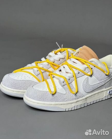 Кроссовки Nike Dunk Low x Off-White Lot 39