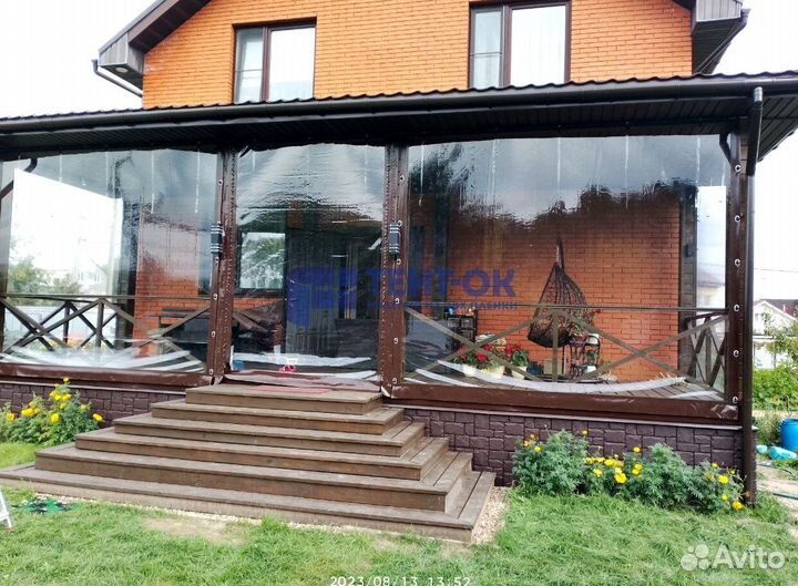 Мягкие окна для веранды