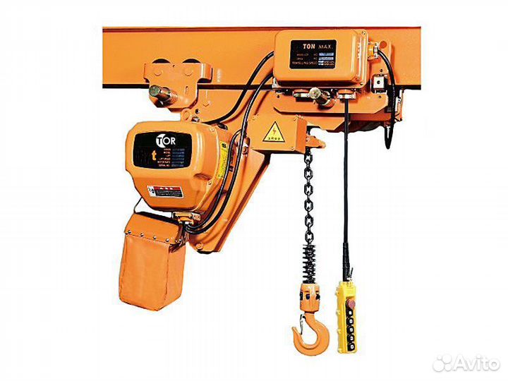 Таль электрическая цепная hhbbsl02-02, 2т 6м усв