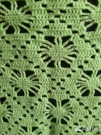 Платок вязанный