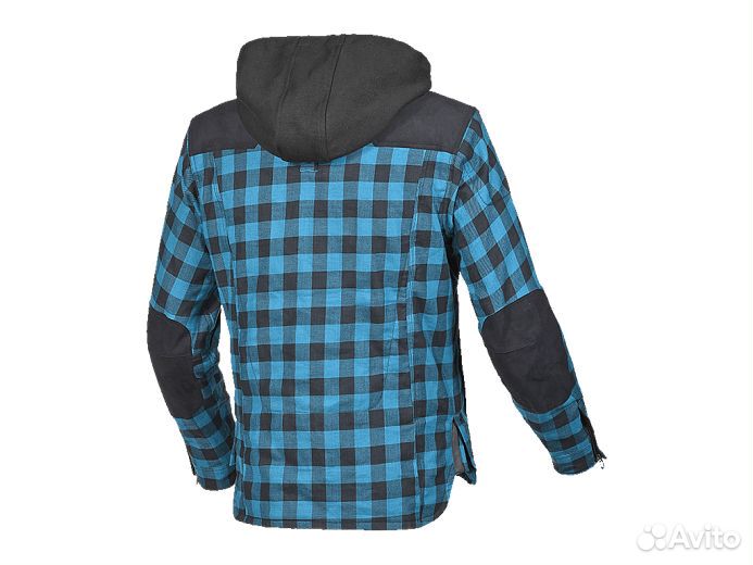 Рубашка macna inland синяя клетка