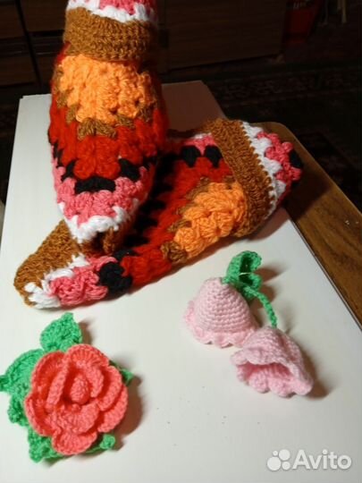 Следки-носочки вязаные