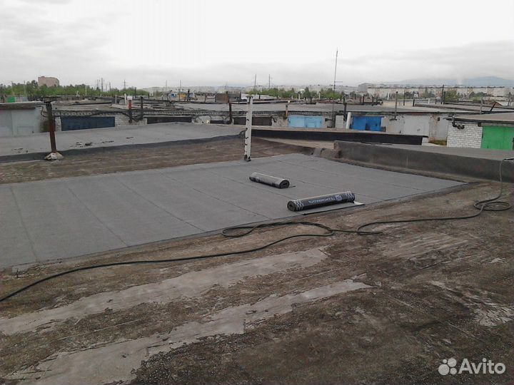 Ремонт кровли гаража