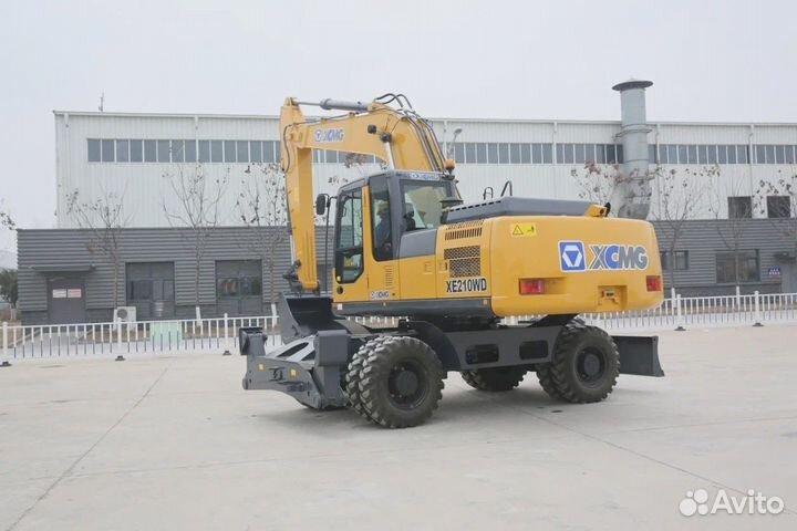 Колёсный экскаватор XCMG XE210WD, 2024