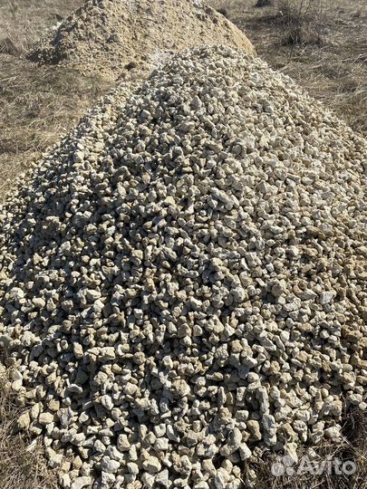 Песок, щебень