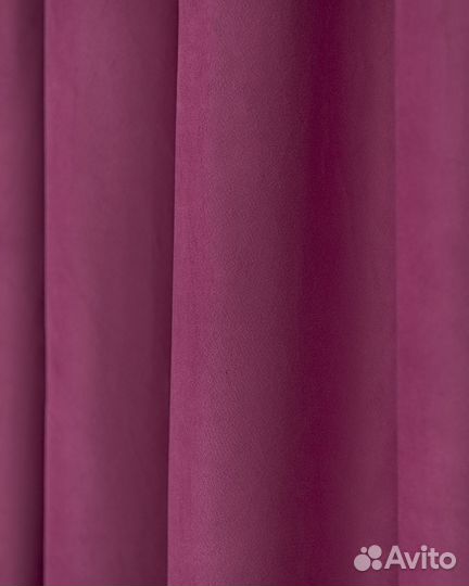 Портьеры бархат Беллиссимо Винный шторы