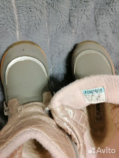 Сапожки зимние детские 27 размер