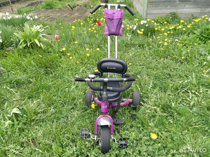 Велосипед детский 3 х колесный Capella