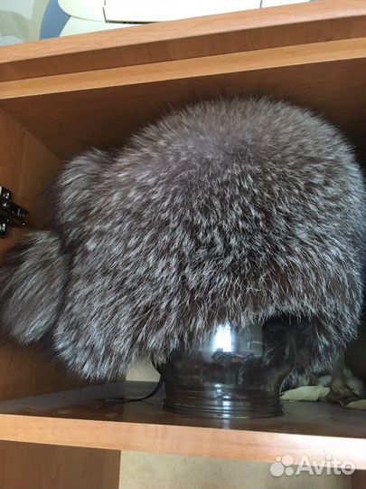 Шапка из чернобурки