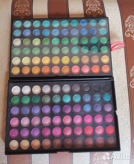 Палетка теней 120 цветов