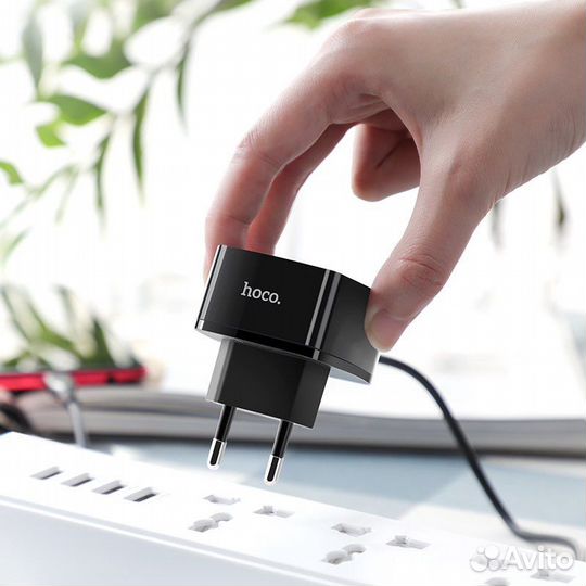 Быстрая зарядка 18W с кабелем Type-c комплект C70A