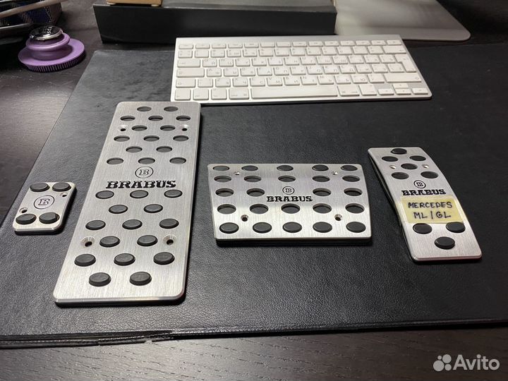 Накладки на педали Mercedes ML164 GL164 Brabus