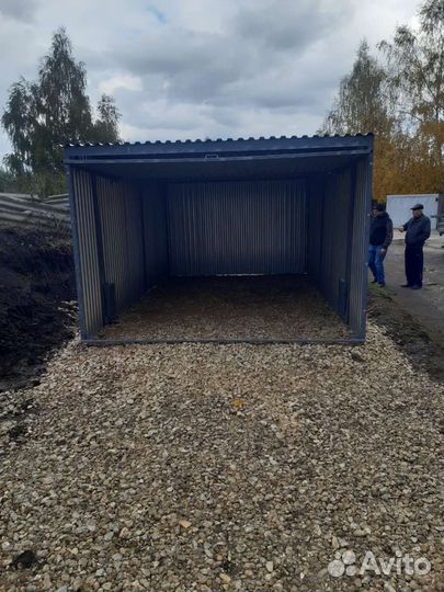 Гараж металлический разборный