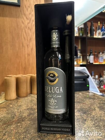 Коробка от водки Белуги