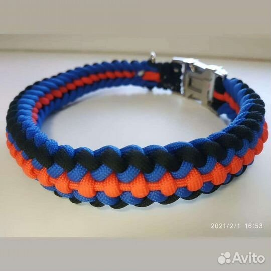 Ошейник из паракорда
