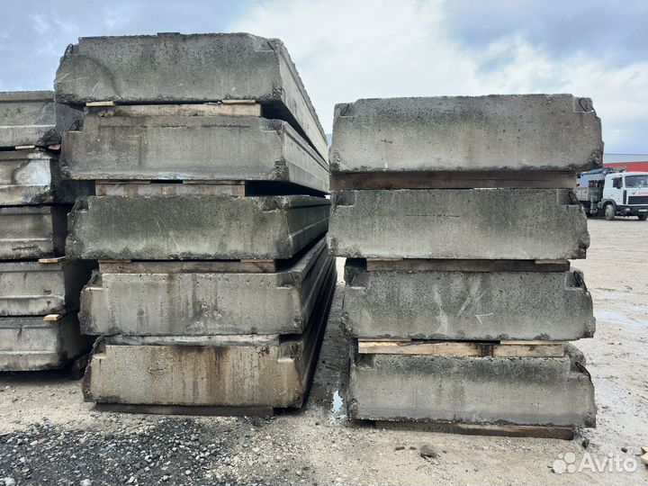 Плиты перекрытия бу 5 м