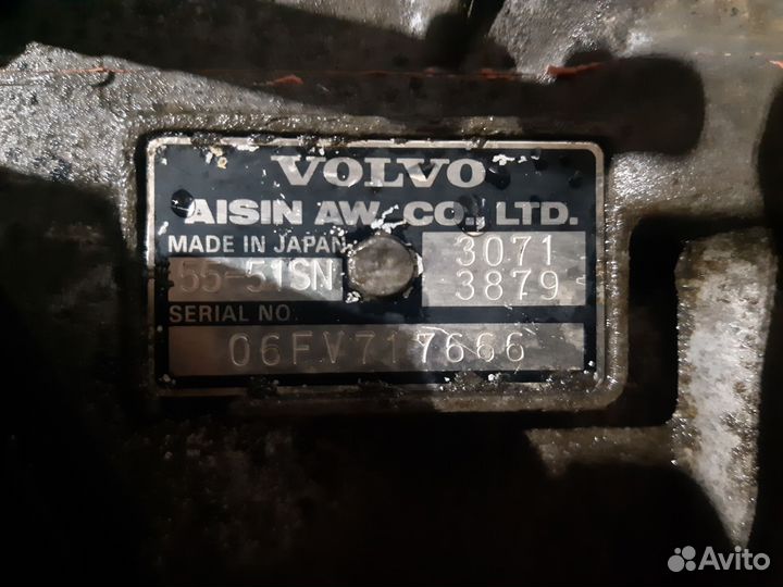 АКПП Volvo aisin 55 51sn