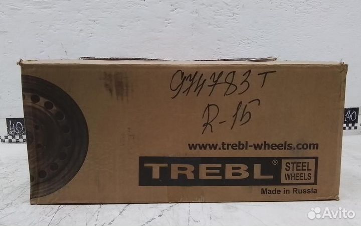 Диск колеса штампованный « Trebl » R15