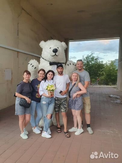 Выступление Белого Мишки