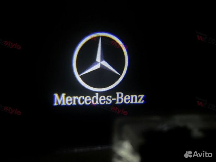 Проекция в двери Mercedes-Benz Тип 2 R2337