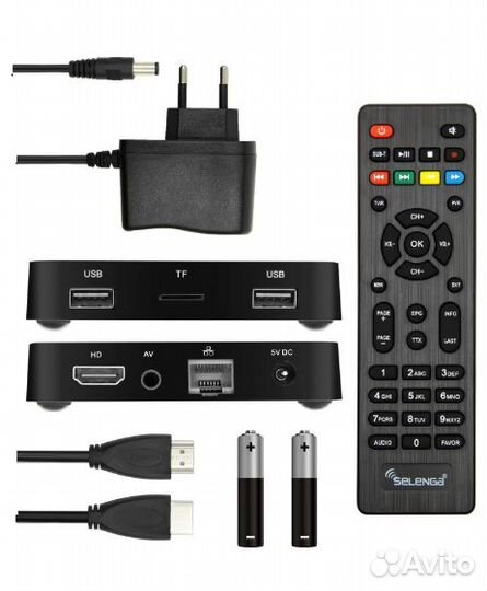 SMART TV-приставка 4К A1 смарт tv андройд приставк