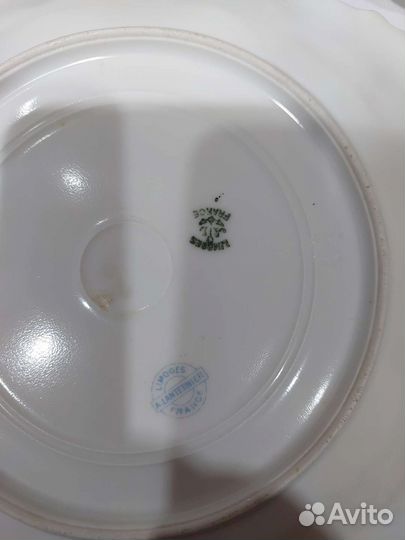 Антикварные тарелки Limoges