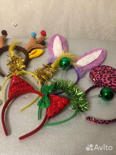 Новогодний ободок