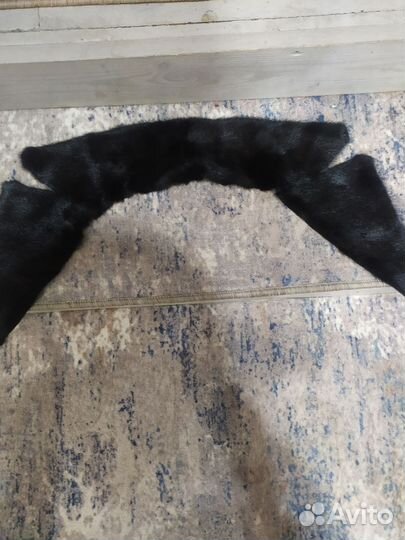 Меховой воротник норка