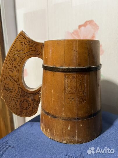Кружка деревянная СССР
