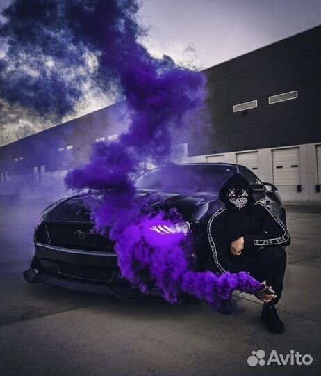 Цветной дым