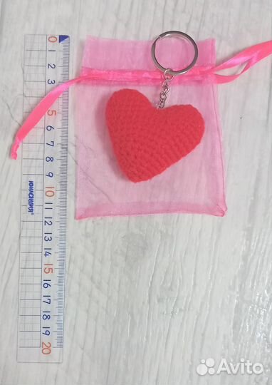 Брелок сердечко