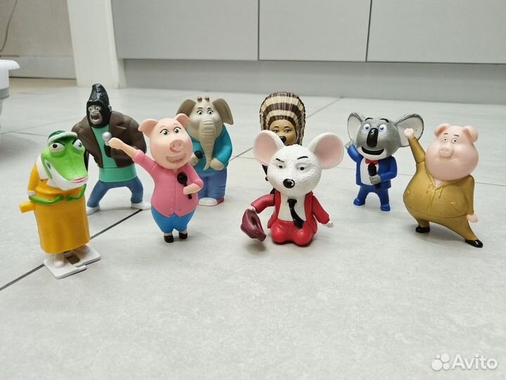 Игрушки зверопой Макдональдс