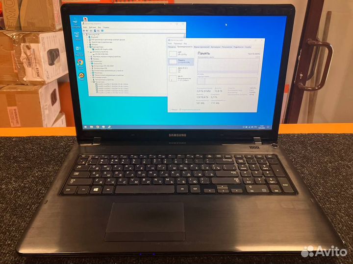 Для офиса Samsung NP350E7C i7/16GB RAM/SSD 240GB