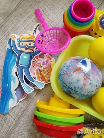 Игрушки для ванной