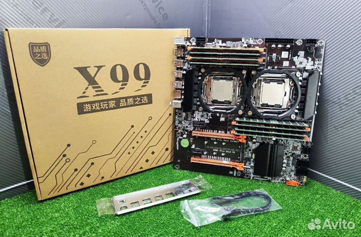 Комплект Xeon 2x E5-2683v4 (32/64) / X99 / 128 Gb