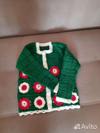 Новая Кофта шерстяная 110-116