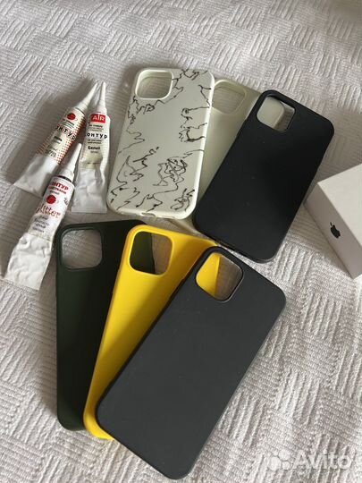 Набор чехлов для iPhone 12 pro (Чехлы пакетом)