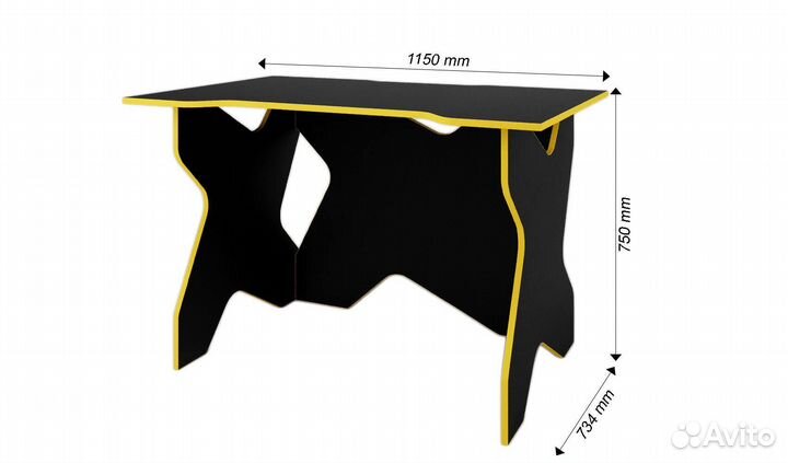 Компьютерный стол Игровой-801uan игровой классичес
