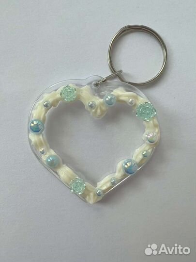 Брелоки в форме сердечка
