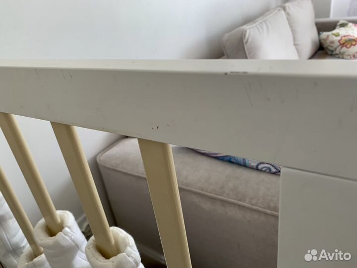 Кроватка детская wundermobel белая