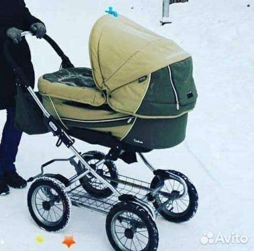 Коляска Emmaljunga 2 в 1, Edge duo combi, Швеция