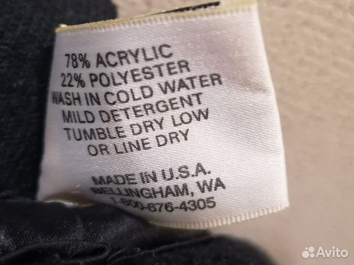 Панама флис made in USA S/M винтаж watership tr.C