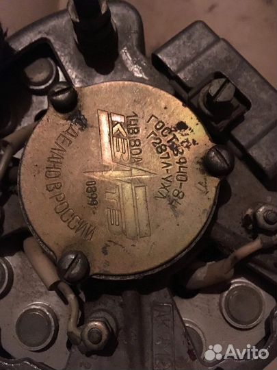 Генератор Г 287 Л 14В 80А