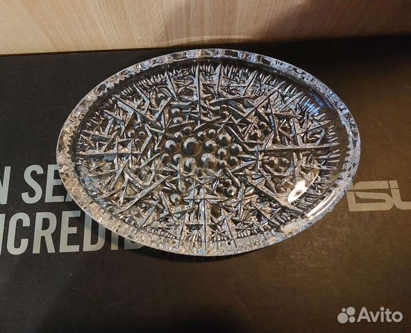Хрустальное блюдо