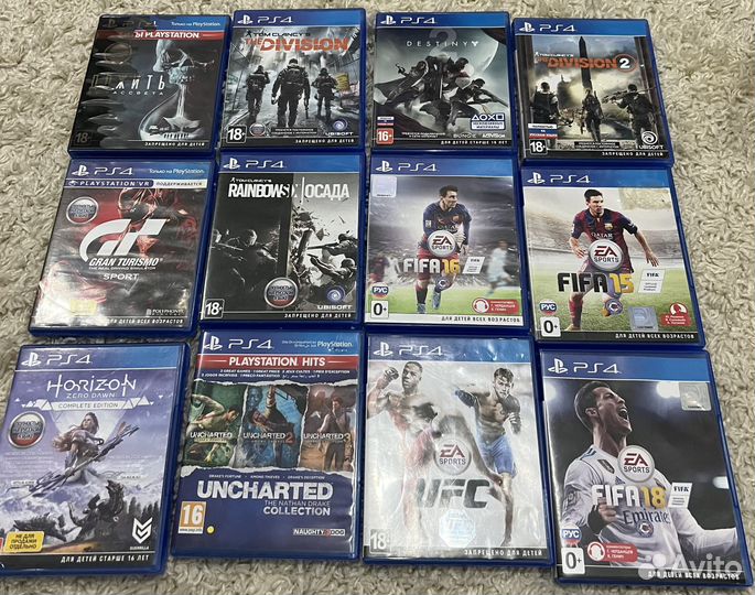 Игры для sony playstation 4 диски ps4