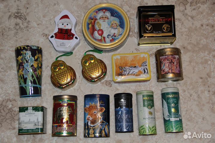 Банки (коробки) жестяные