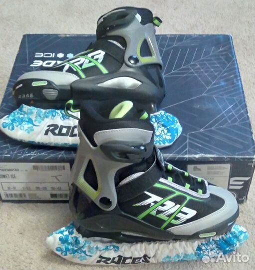 Коньки ледовые раздвижные Rollerblade Comet ICE