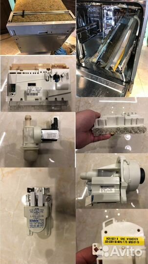 Запчасти посудомоечная машина whirlpool adg 6200